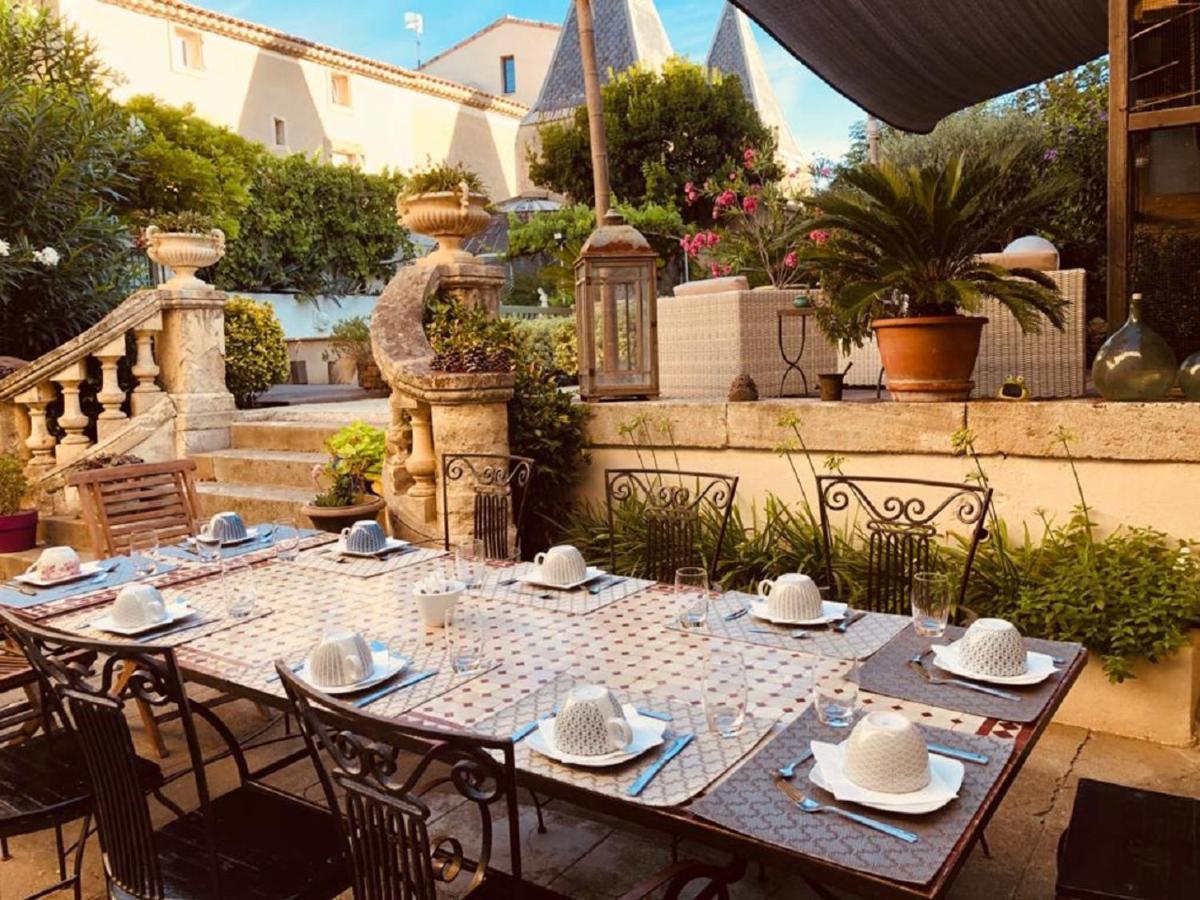 O'Palmier Cache Bed & Breakfast Saint-Marcel-sur-Aude ภายนอก รูปภาพ